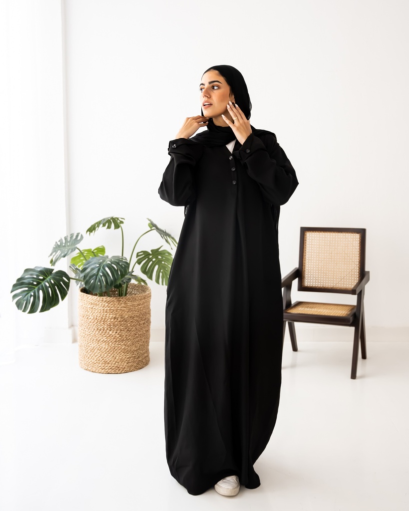 L'Oreal Basic Linen Abaya