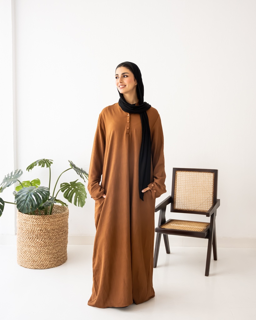 L'Oreal Basic Linen Abaya