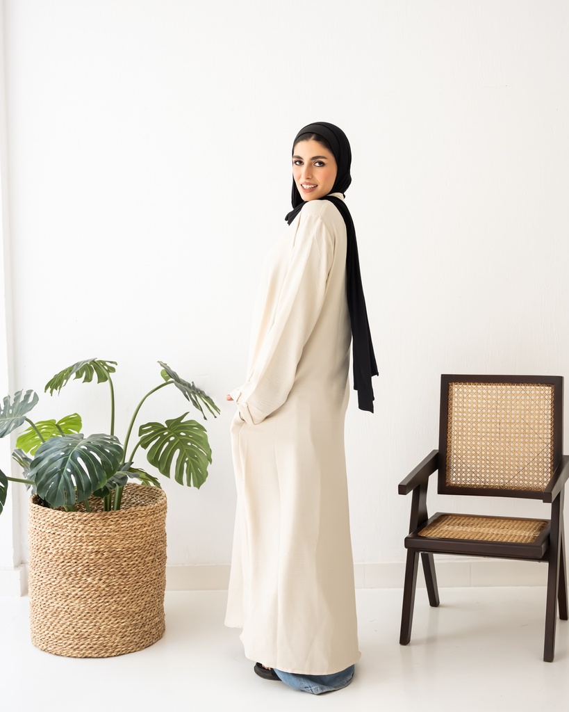 L'Oreal Basic Linen Abaya