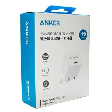 Anker 20W Wall Charger (2 Ports) White