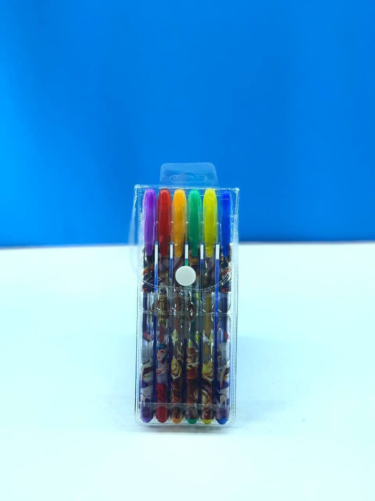 "Transparent Gel Pen Set"