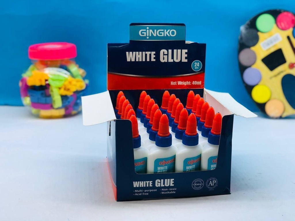 "White Glue Tube Stand."