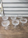 Pure glass cup set