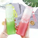 Acrylic water bottle
