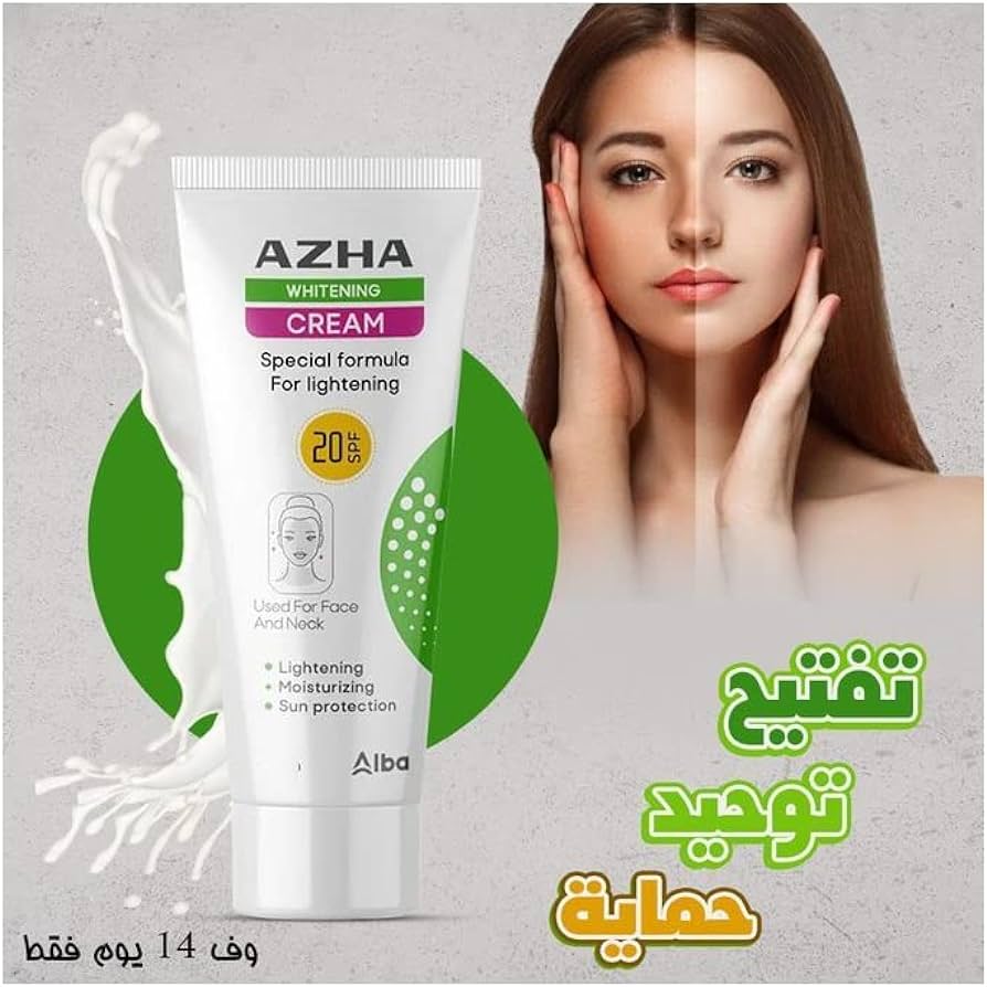 Azha Whitening Cream 75g (Package Offer)1+1