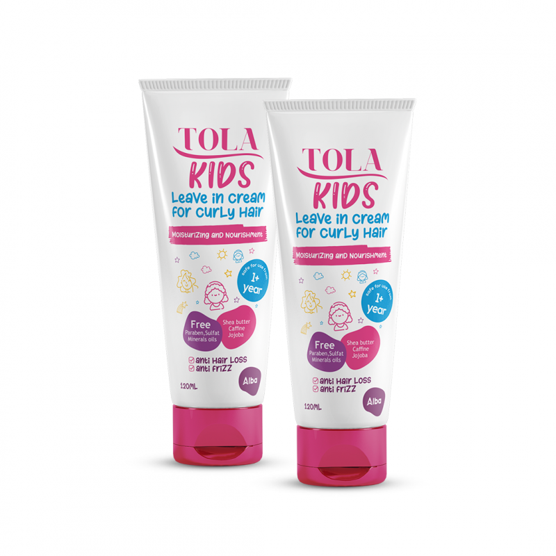 Tola Kids Leave In 120ml (Package Offer)1+1