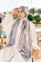 Classic Color Printed Chiffon Scarf