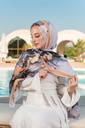 Classic Color Printed Chiffon Scarf