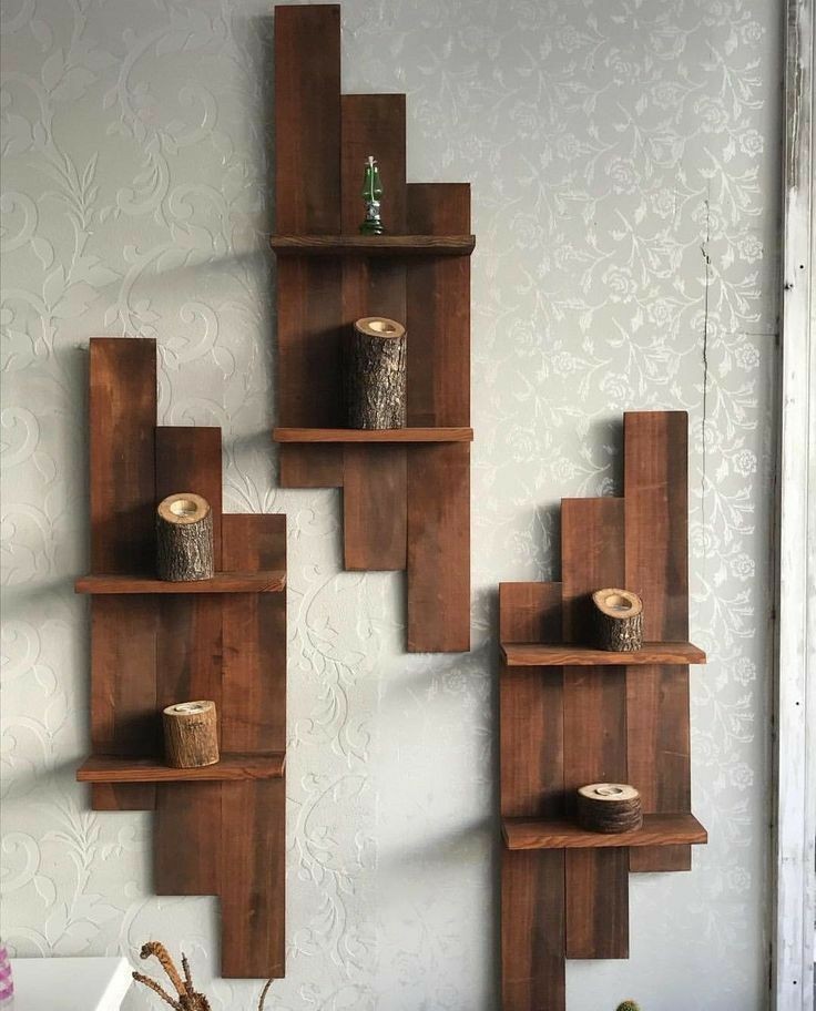 Wall shelves
