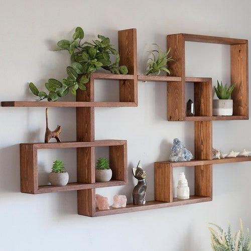 Wall shelves