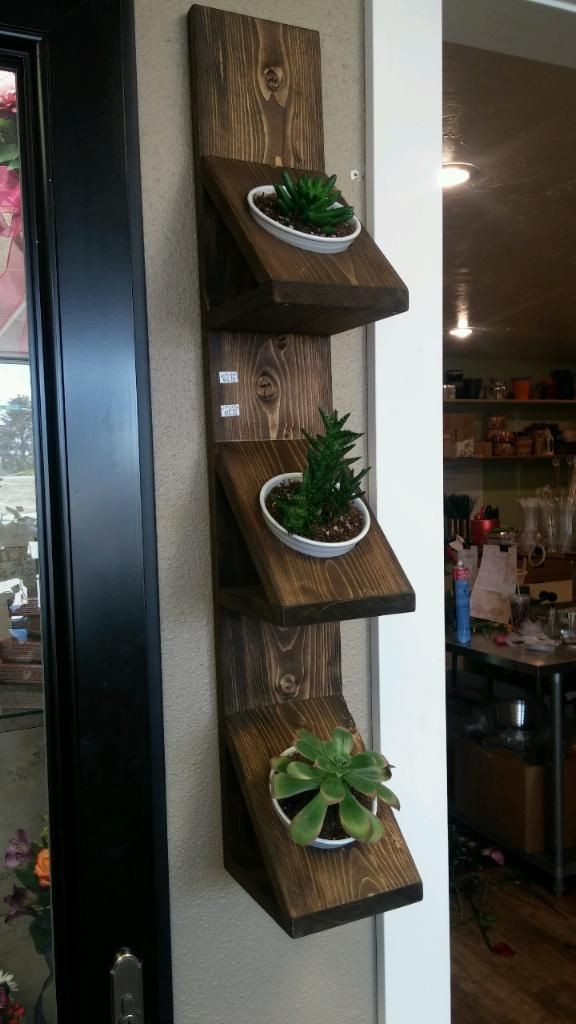 Wall shelves
