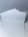 Lined Foolscap Paper