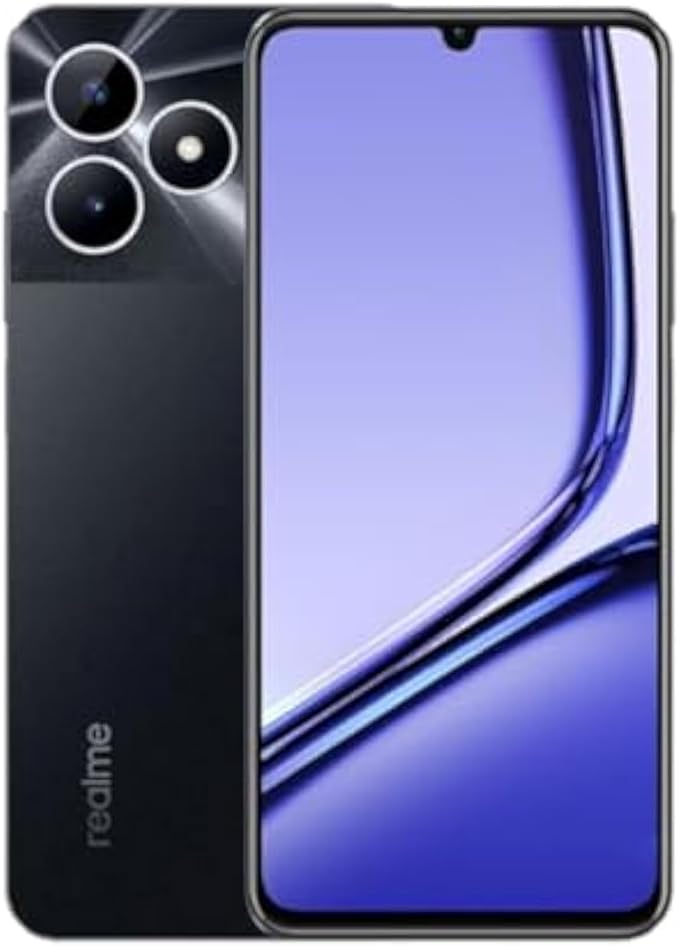 Realme Note 50 4G - 64GB/3GB - أسود (الإصدار العالمي)