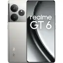 Realme GT 6 - 512 جيجا بايت / 16 جيجا بايت - فضي سائل (الإصدار العالمي)